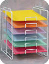 6-TIER 12" X 12" PAPER RACK